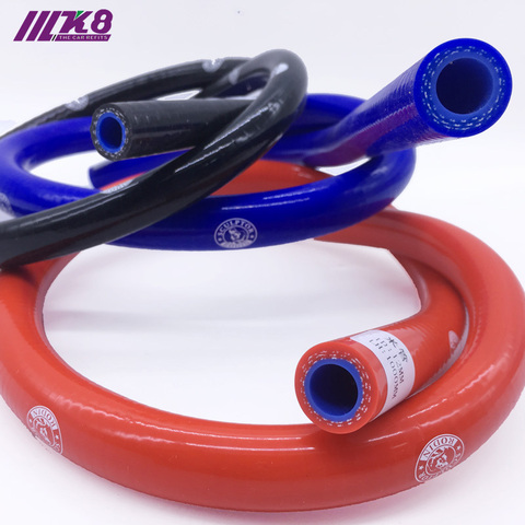 Free shipping Straight Silicone Coolant Hose 1 Meter Length Intercooler Pipe ID 6.5mm 8mm  10mm 12mm ► Photo 1/6