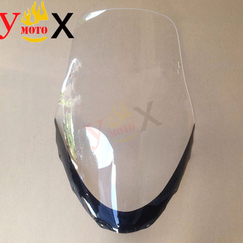 Scooter Motorcycle Clear Windshield Windscreen Deflector Airflow For Suzuki Skywave Burgmab AN400 AN250 2003-2006 2004 2005 ► Photo 1/1