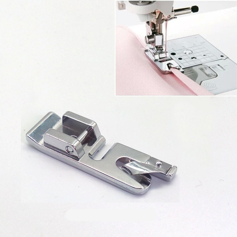 3mm Narrow Rolled Hem Sewing Machine parts accessories Presser Foot - Fits All Low Shank Snap-On Singer*, Brother,  Janome ► Photo 1/3