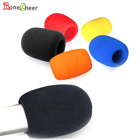 Wholesale High Quality Thickening Microphone Foam Cover Professional Microphone Pop Filter Wind Screen Sponge Cap Mic Windshield ► Photo 1/6