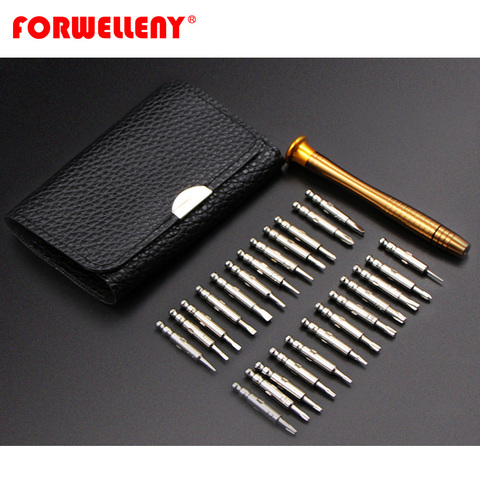 Screwdriver Set 25 in 1 Torx Screwdriver Repair Tool Set First-aid Kit Opening For Cellphone Tablet PC Store Hand tools ► Photo 1/1