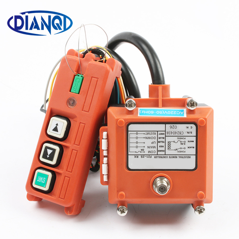 Wireless switch Industrial Remote Controller Electric Hoist Remote Control Winding Engine Sand-blast Equipment Used F21-2S ► Photo 1/6