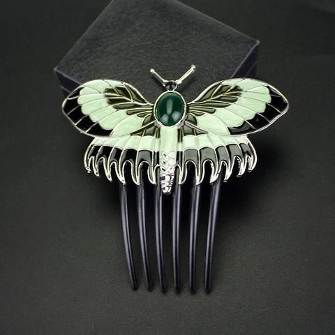 Rose Hair Combs Move Jewelry Butterfly Combs Charms Animals Hairpins Hair Combs Accessories Women Girlfriend Jewelry Gift ► Photo 1/6