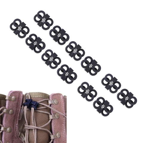 Shoe Lace Rope Clamp  Lock Grenade Buckle Stopper Survive Shoelace Camp Cord Outdoor Clip Paracord Hike ► Photo 1/1
