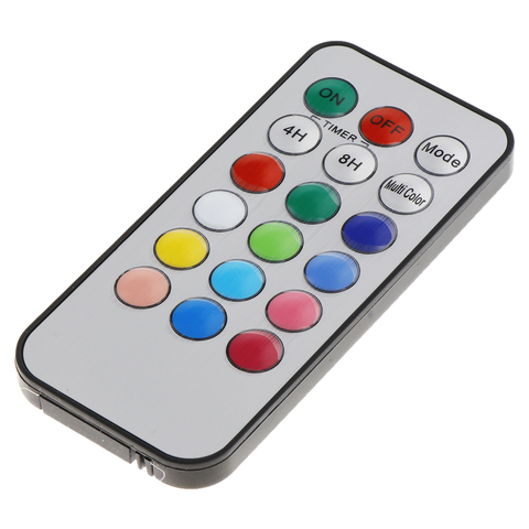 Multifunctional 18-key Remote Control for LED Flameless Candle Adjustable Modes Multi Light Colors ► Photo 1/6