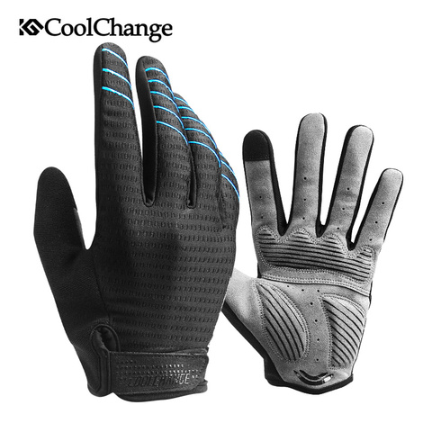 3 colors GEL Pad Full Finger Cycling Gloves Shockproof MTB Bike Gloves Touch Screen Men Women Long Finger Bicycle Glove M-2XL ► Photo 1/6