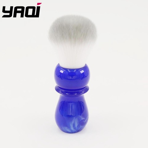 Yaqi 24mm Arctic Sky Deep Blue Handle Shaving Brush ► Photo 1/5