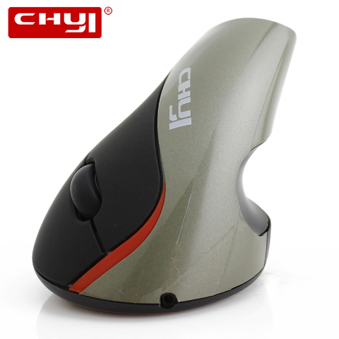 CHYI 2.4G Wireless Vertical Mouse Rechargeable Ergonomic 1600DPI Optical Computer Mice USB 5D Gaming Mause For PC Gamer Laptop ► Photo 1/6