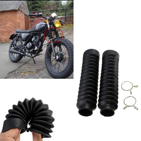 VODOOL 2Pcs Motorcycle Front Fork Protector Cover Gaiters Boot Shock Absorber Dust Guard For Motocross Off Road Pit Dirt Bike ► Photo 1/6