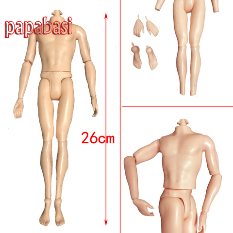 Papabasi 14 Joints Prince  Doll Body 1/6 Naked Body  For Ken boy friend Male Doll Body Boy Toys ► Photo 1/2