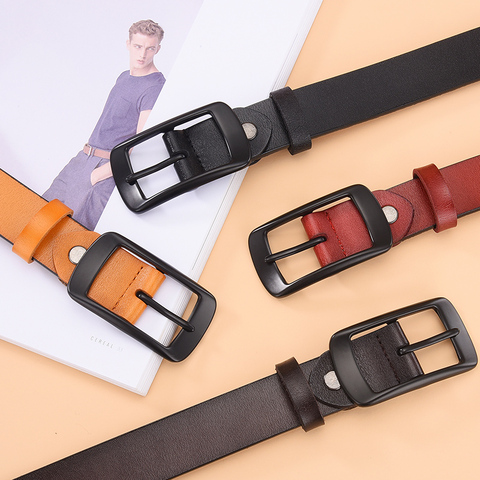 DINISITON Female Belts For Women Genuine Leather Belt Fashion All-match Strap Cowhide Casual High Grade Quality Designer Belt ► Photo 1/6