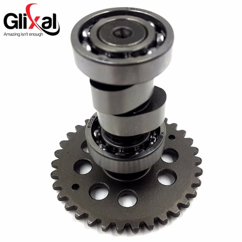 Glixal GY6 125cc 150cc High Angle Performance A9 Camshaft 152QMI 157QMJ Scooter Moped Light Weight Cam Shaft ► Photo 1/5