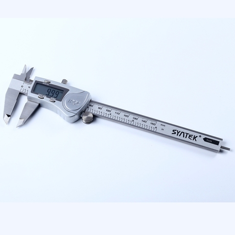 150mm 6Inch Electronic Vernier Caliper IP54 Waterproof Stainless Steel Digital Caliper Resolution 0.01mm Measuring Tool With Box ► Photo 1/1
