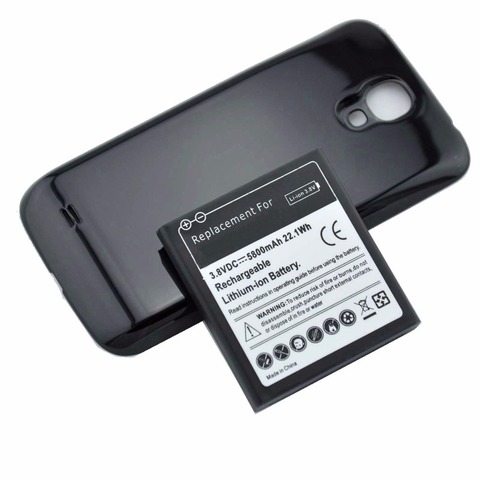 1x5800mAh B600BC EXtended Battery + 3 Optional Color Cover For Samsung Galaxy S4 SIV i9500 I9502 i9505 i9508 i9505 I337 I545 ► Photo 1/6