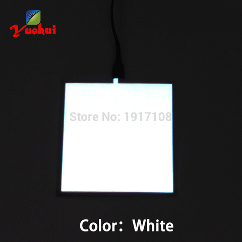 2022 Six Colors Hot Sales10X10CM EL Sheet EL Panel for Car,holiday,Bar,dispaly,Club, Glow Party Supplies without EL driver ► Photo 1/6