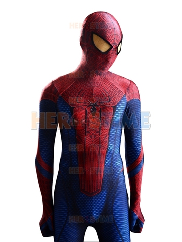 The Amazing Costume 3D Original Movie Halloween Spandex Spider Superhero Costume fullbody zentai suit ► Photo 1/6