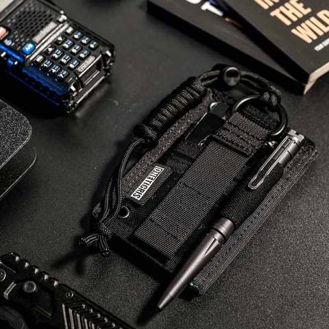 OneTigris Military Tactical Patch ID Card Holder Neck Lanyard w/ Key Ring and Credit Card Organizers 2pcs/lot ► Photo 1/6