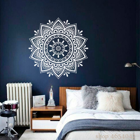 Removable Mandala Yoga Home Decoration Vinyl Wall Stickers Home Decor Room Decal 