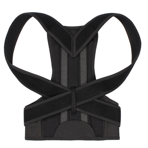 Adjustable Back Posture Correction with Steel Plate Brace Back Support Belt Posture Corset Correction for Men and  Women ► Photo 1/5
