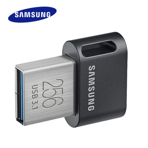 SAMSUNG USB 3.1 Flash Drive FIT Plus 256GB Pendrive 32GB 64GB 128GB Metal Mini Pen Drive Memory Stick Storage Device U Disk ► Photo 1/6