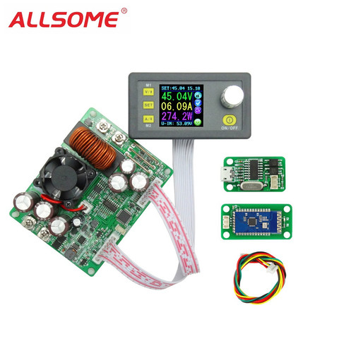 ALLSOME DPS5020 50V 20A Constant Voltage Current Converter LCD Voltmeter Step-down Communication digital Power Supply ► Photo 1/5