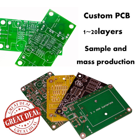 Best Custom Service High Quality Custom PCB/PCBA assemblies service for all material up to 20 layers ► Photo 1/4