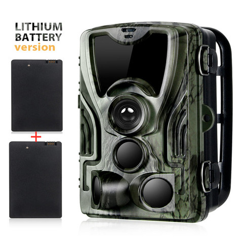 2PCS 5000Mah Recharger Lithium Battery Trail Hunting Camera 16MP HC801ALI 1080P IP65 Photo Traps 0.3s  Surveillance ► Photo 1/6