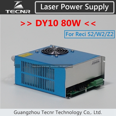 TECNR DY10 CO2 laser power supply 80W laser driver for  Reci W2 S2 laser tube ► Photo 1/5