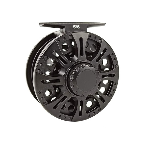 Aventik Z Fly Reel Center Drag System Classic III Graphite Large Arbor Sizes 3/4, 5/6, 7/8 Fly Fishing Reels ► Photo 1/4