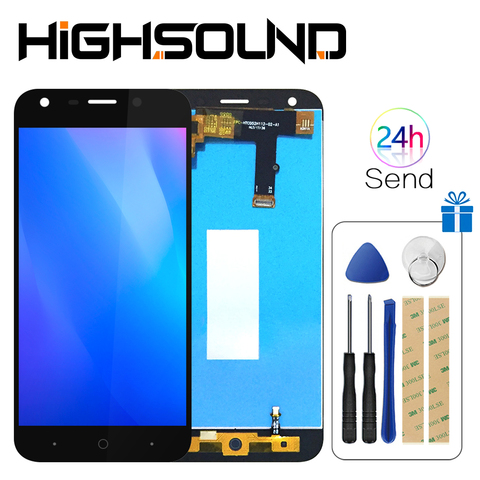 Original 5.2 inch ZTE Blade A6/A6 Lite A0620 LCD Display and Touch Screen Screen Digitizer Assembly Replacement black white gold ► Photo 1/6