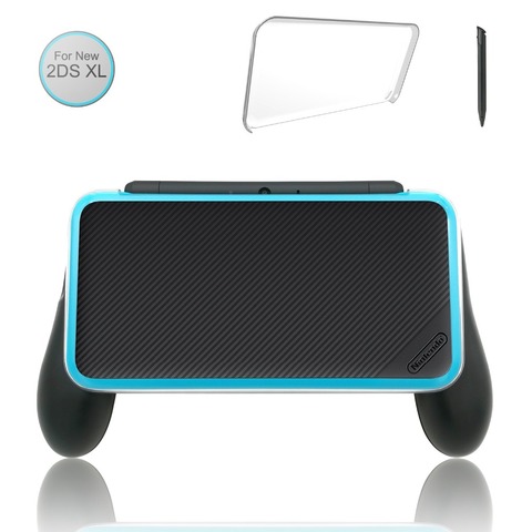 Hand Grip for Nintendo NEW 2DS XL/LL Joypad Bracket with 1 Stylus Pen and 1 Clear Case for New Nintend 2DS XL 2DS LL Accessories ► Photo 1/6