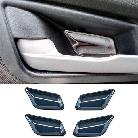 4pcs stainless steel interior inner door handle bowl cover trim for Lada Priora Sedan Universal Hatchback VAZ 2170 2171 2172 ► Photo 1/1