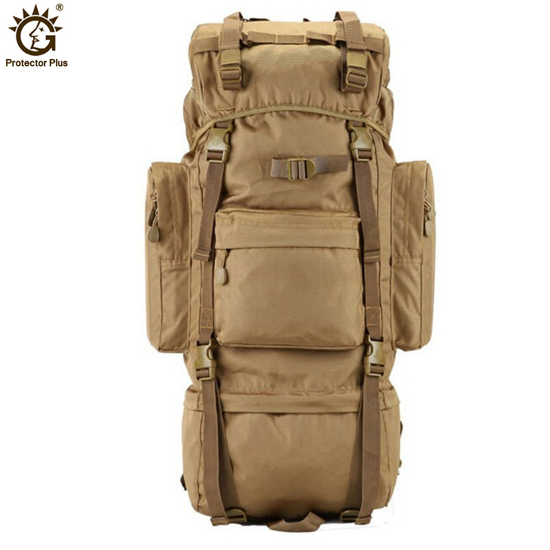Mens Tactical Backpack Rucksacks Large Capacity Outdoor Camping Hiking Bag Tote 