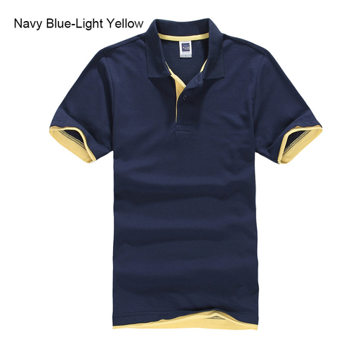 URSPORTTECH Men's Polo Shirt For Men Desiger Polos Men Cotton Short Sleeve shirt Clothes jerseys golftennis Plus Size XS- XXXL ► Photo 1/6