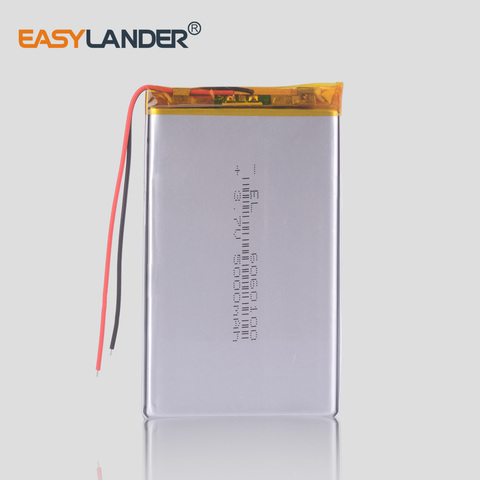 Li Po Li-ion Batteries Lithium Polymer Battery 3 7 V Lipo Li Ion Rechargeable Lithium-ion 6060100 5000mAh Bateria Replace ► Photo 1/5
