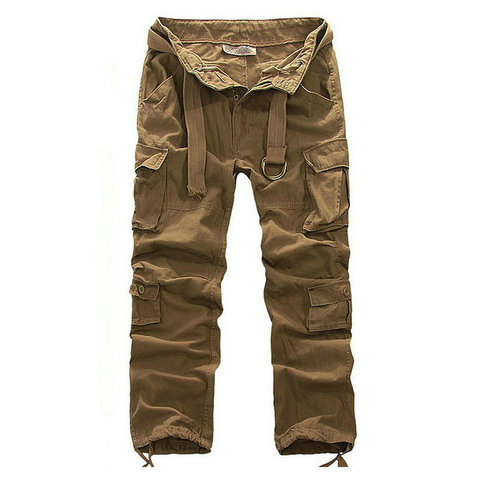 New fashion Casual Pants Men Summer Army Military Style Trousers Men's Tactical Cargo Pants drop shipping ABZ114 ► Photo 1/5