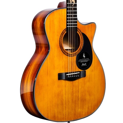 40inch Spruce Solid Top acoustic guitar 41inch GA D folk guiar solid top wood guitar with pickup fingerboard guitar safe package ► Photo 1/6