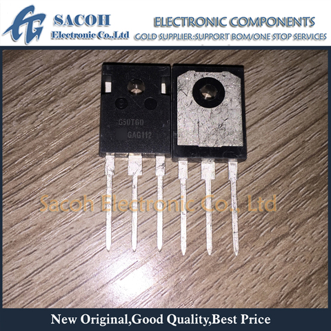Free Shipping 10Pcs IGW50N60T G50T60 50N60 TO-247 50A 600V Power IGBT Transistor ► Photo 1/6