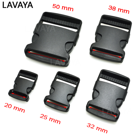 20~50mm Plastic Arched&Inner Detach Buckle For Backpack Straps Outdoor sports bag buckle travel buckle accessorie ► Photo 1/6