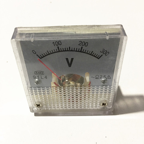 300V Voltmeter Small Square For Generator panel meter Gauge model 91L4 950F 152F 154F 168F 170F 188F 190F ► Photo 1/4