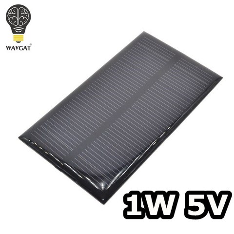 smart electronics Solar Panel 1W 5V electronic DIY Small Solar Panel for Cellular Phone Charger Home Light Toy etc Solar Cell. ► Photo 1/4