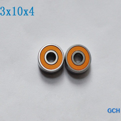 FREE SHIPPING 3X10X4 2PCS S623 2OS CB ABEC7 Stainless Steel Hybrid Ceramic Fishing Reel  Bearings By GCH ► Photo 1/1