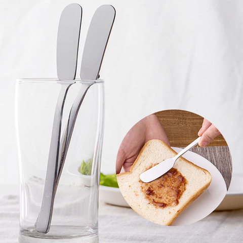 vanzlife home dressing dao jam stainless steel knife bread and cheese knife Home sweet cream butter knife spatula ► Photo 1/5