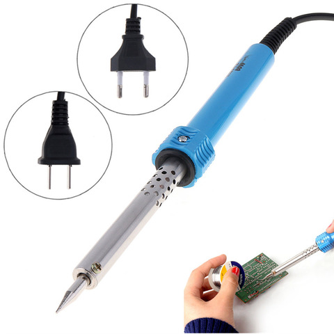 Electric Soldering Irons 30W/60W 110V/220V Stainless Steel External Heating Electric Soldering Iron Pen  for Electronics Work ► Photo 1/1