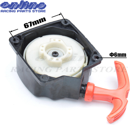 New Easy Pull Start recoil Starter pullstarter For 2 Stroke 36cc 43cc 49cc Pocket Mini Moto Dirt Bike Gas Moped Scooter Minimoto ► Photo 1/1