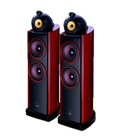 L013  Mistral SAG 350 3 Way 4 Driver Floor Standing Speaker 6.5 inch Woofer Tweeter Luxury Wood Speaker (pair) ► Photo 1/1