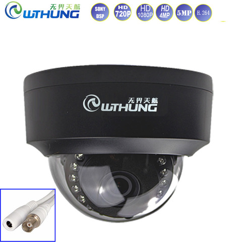 AHD Camera Dome 5MP 1080P 720P  Surveillance Security Cam SONY CMOS 15 IR Led IR Distance 20M IR cut Filter Night Vision Indoor ► Photo 1/6