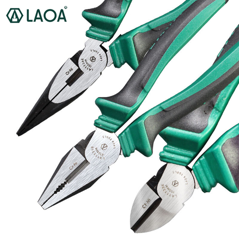LAOA Cr-Ni Nippers Industrial Grade Side Cutters Japan Stype Cable Wire Cutter Long nose Pliers Diagonal Pliers Pincer Multitool ► Photo 1/6