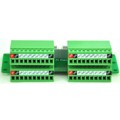 Pi Panel Mount Pluggable Terminal Block Breakout Module, for Raspberry Pi. ► Photo 1/6