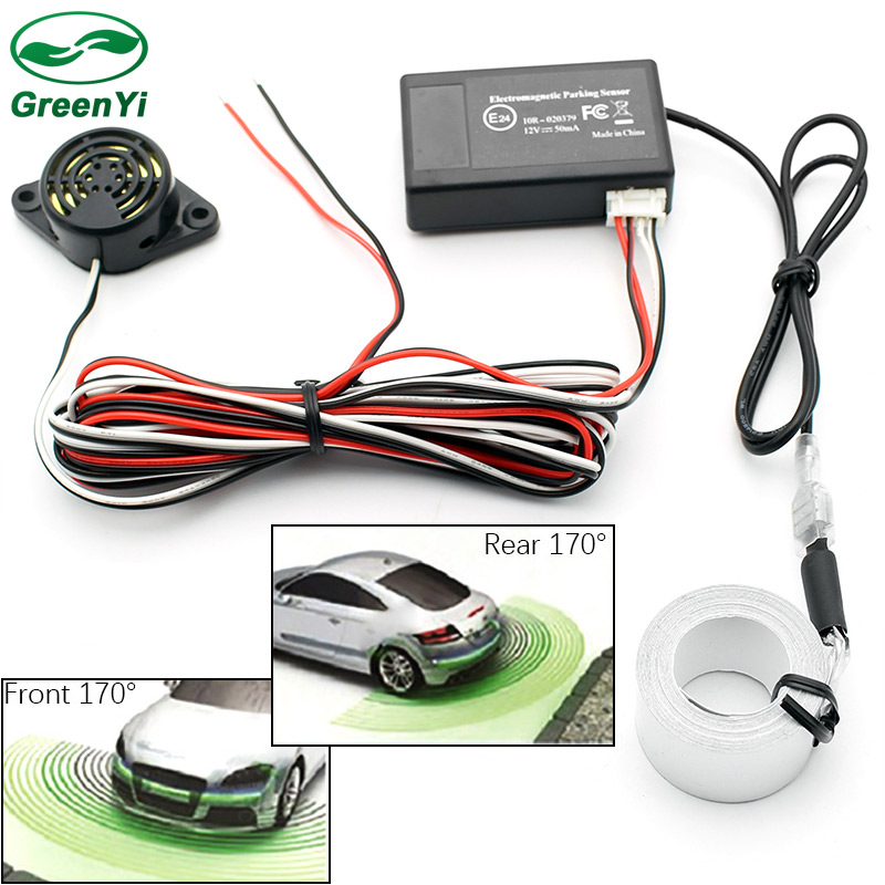 New Car Electromagnetic Parking Sensor, No Drill Hole, Car Reverse Backup  Radar Sensors With Speaker - Price history & Review, AliExpress Seller -  GreenYi Online Store
